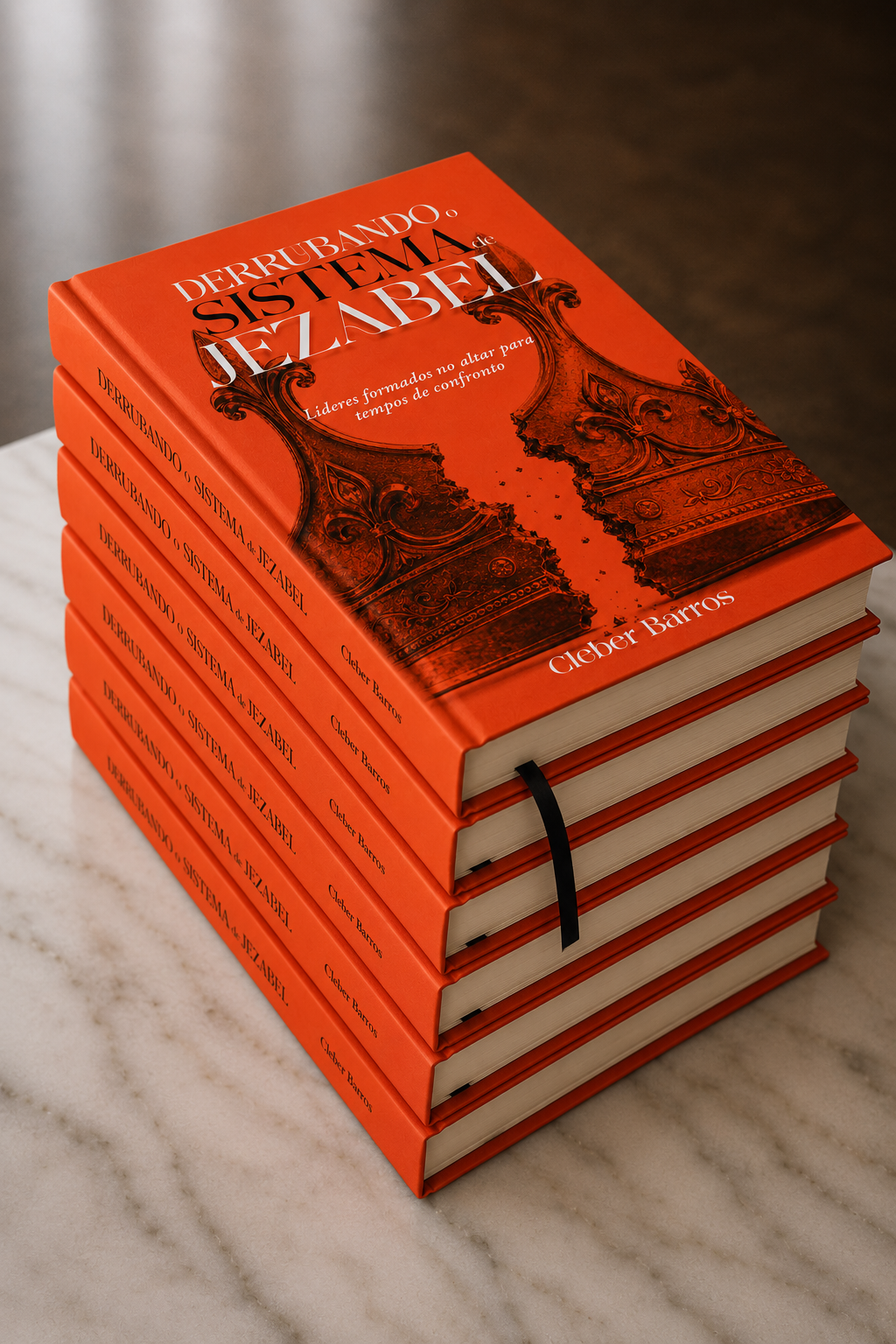 Livro empilhado completo